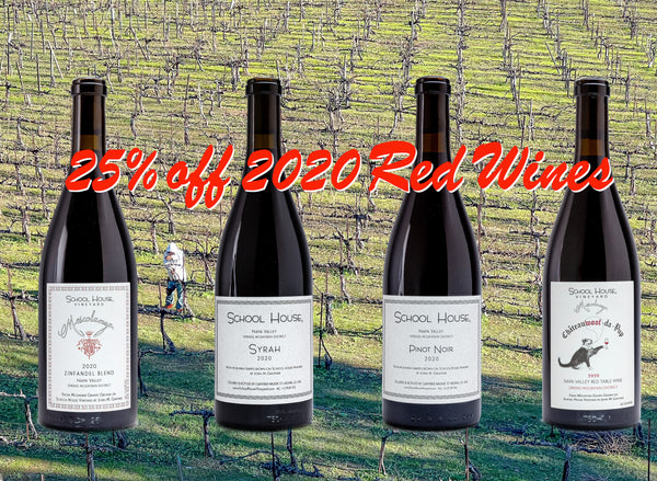 2020 Red Wine Case Special